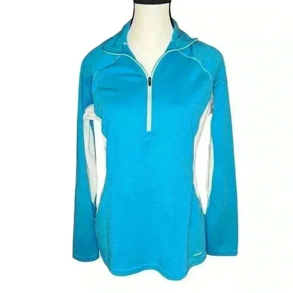 Patagonia Capilene 3 Midweight 1/4 Zip Pullover Women's Medium Base Layer Teal - Picture 1 of 6